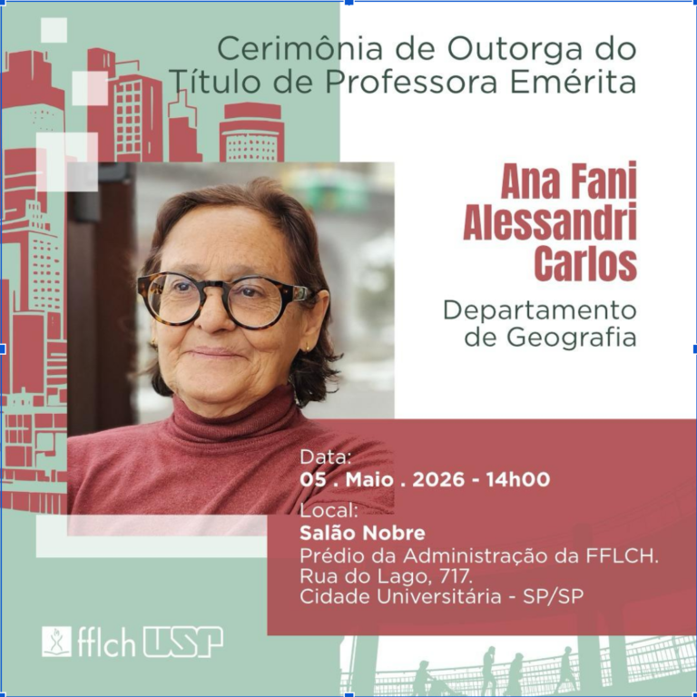 Homenagem à Ana Fani Alessandri Carlos